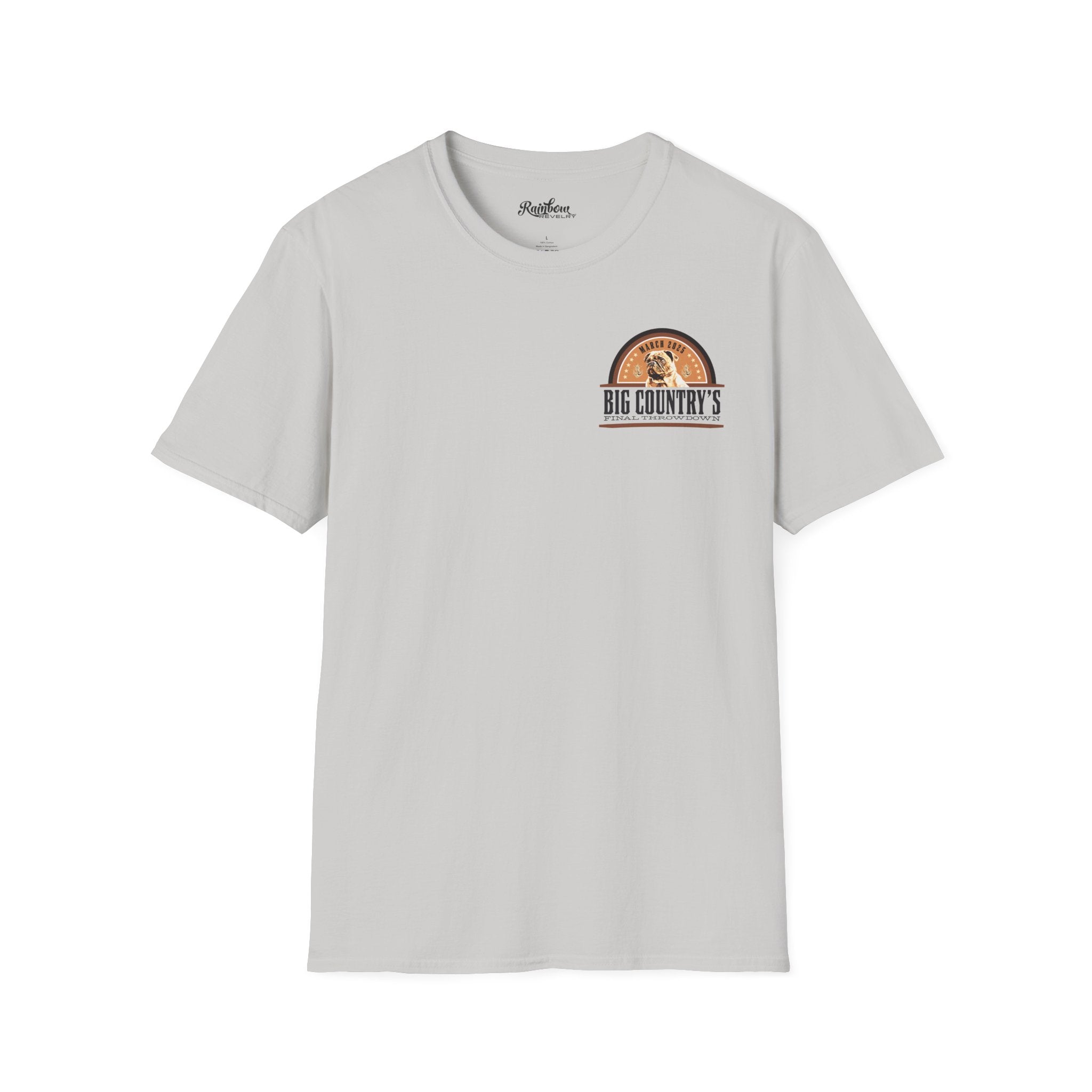 Short Sleeve T-Shirt: Big Country's Last Throwdown