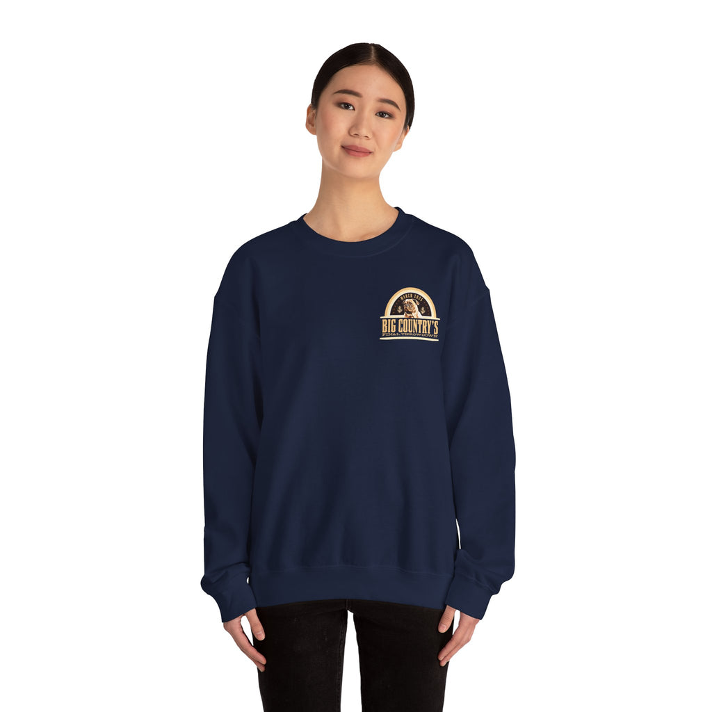 Crew Neck Hoodie: Big Country's Final Throwdown (FAST PRODUCTION)