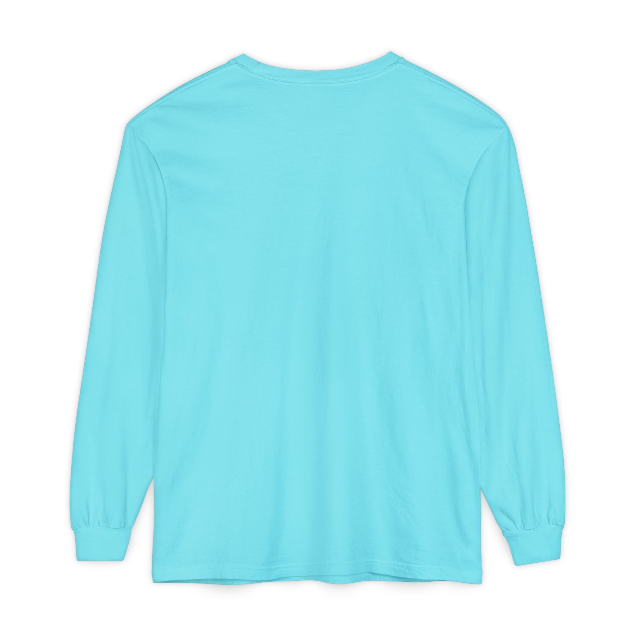 Honey She Drinks Garment-dyed Long Sleeve T-Shirt