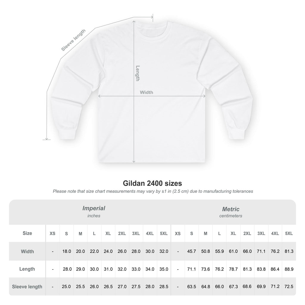 Champagne Problems Ultra Cotton Long Sleeve Tee