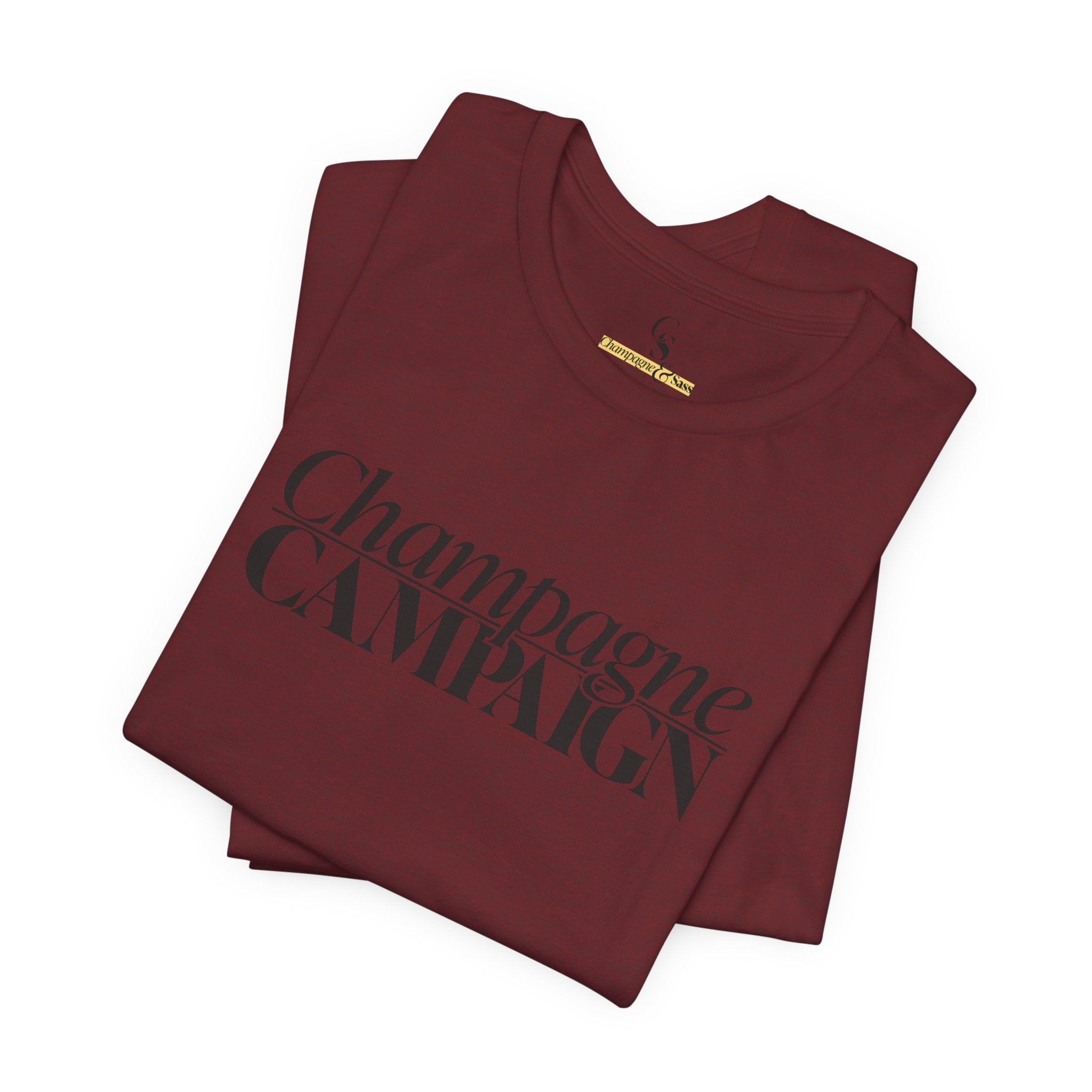 Champagne Campaign Short Sleeve Tee