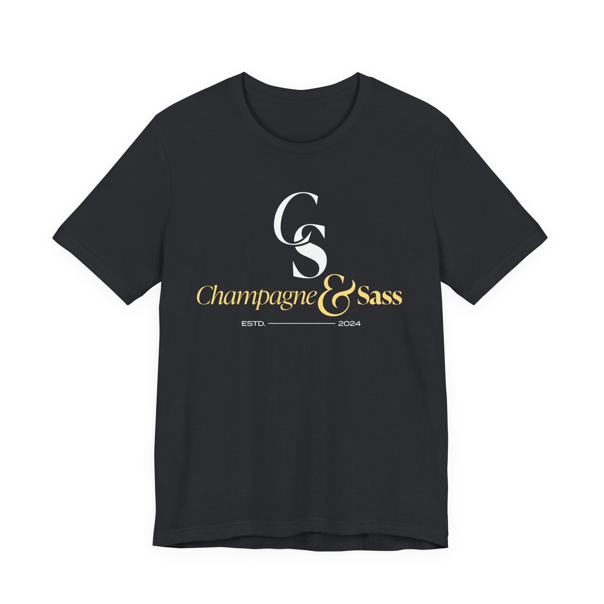 Champagne & Sass Logo T-Shirt