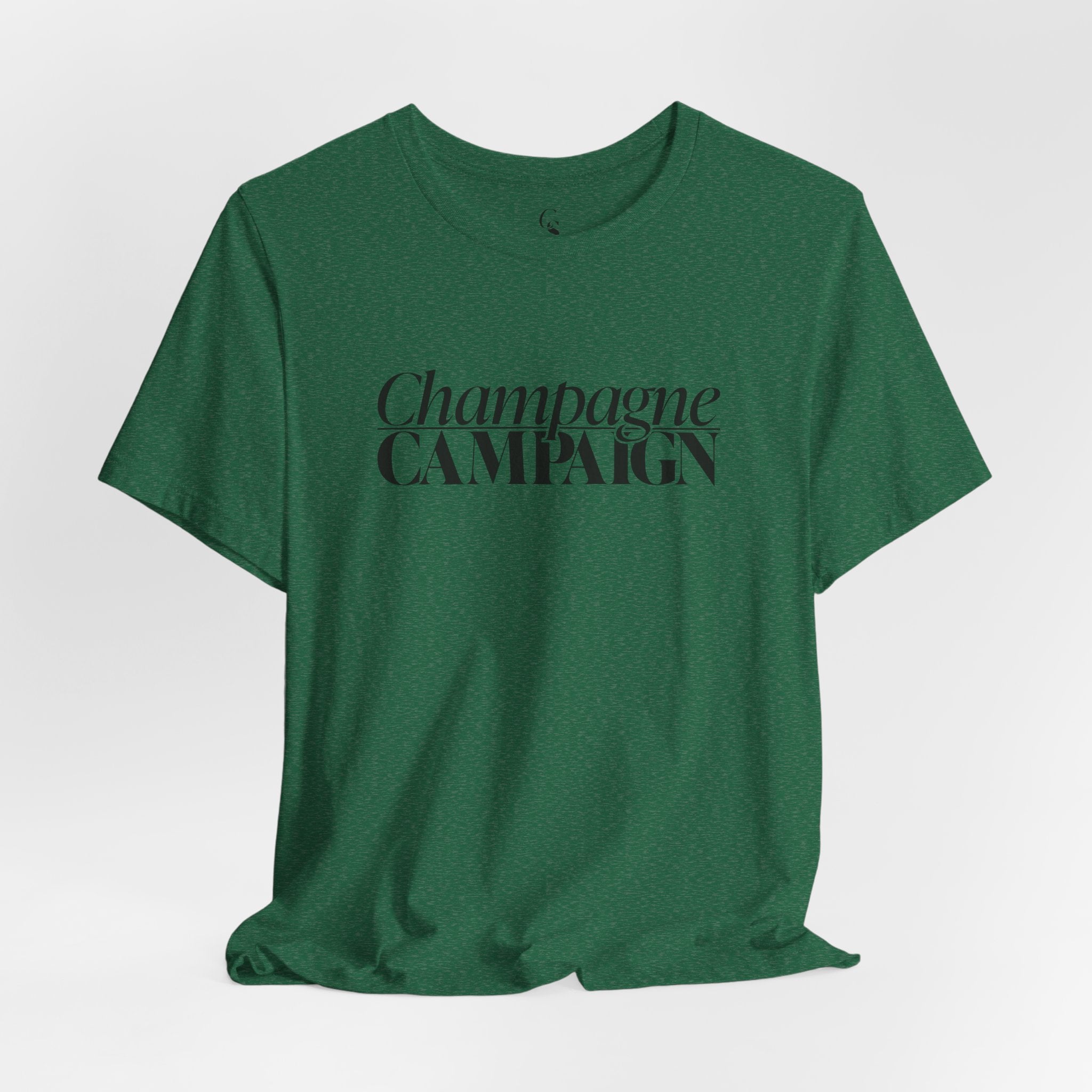 Champagne Campaign Short Sleeve Tee