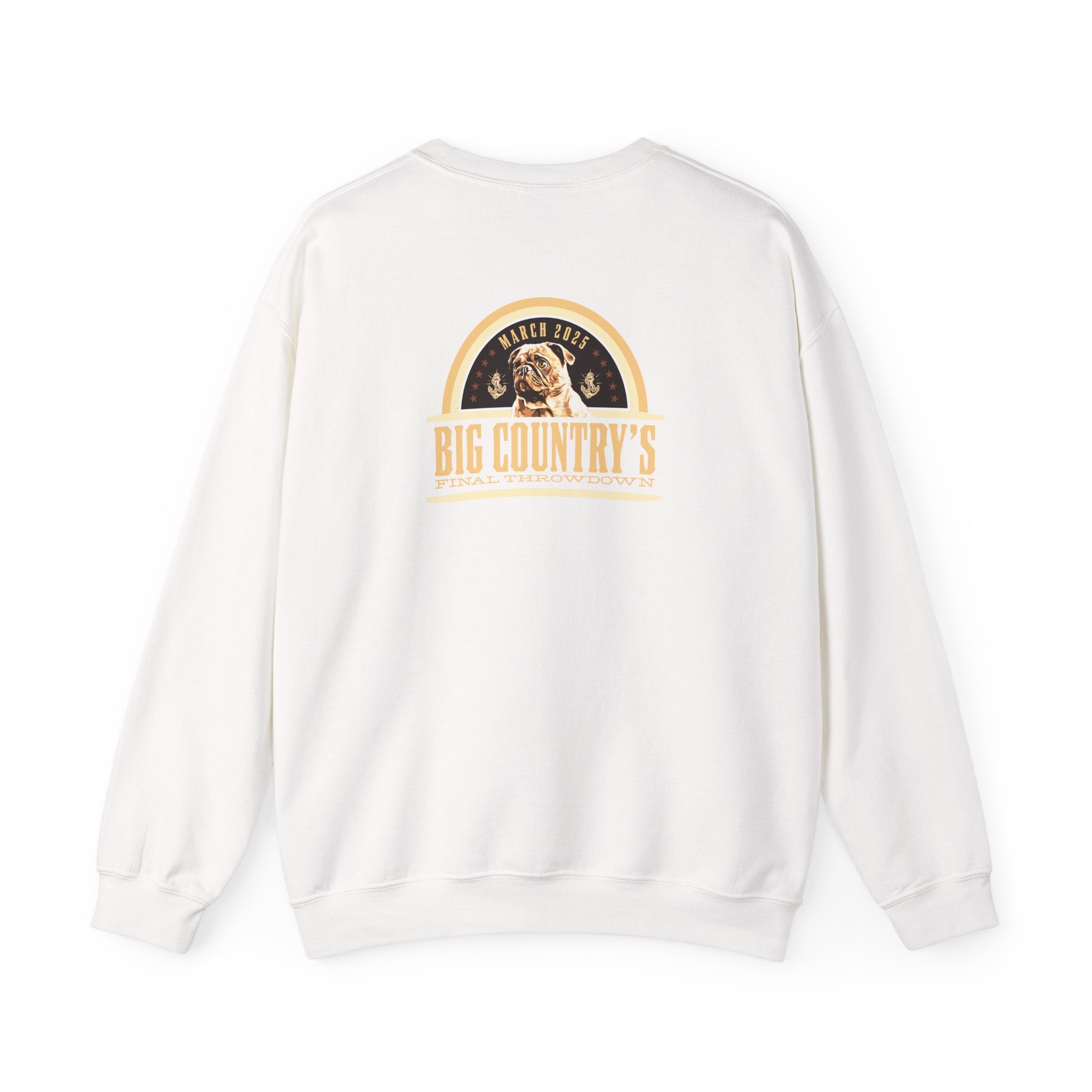Crew Neck Hoodie: Big Country's Final Throwdown (FAST PRODUCTION)