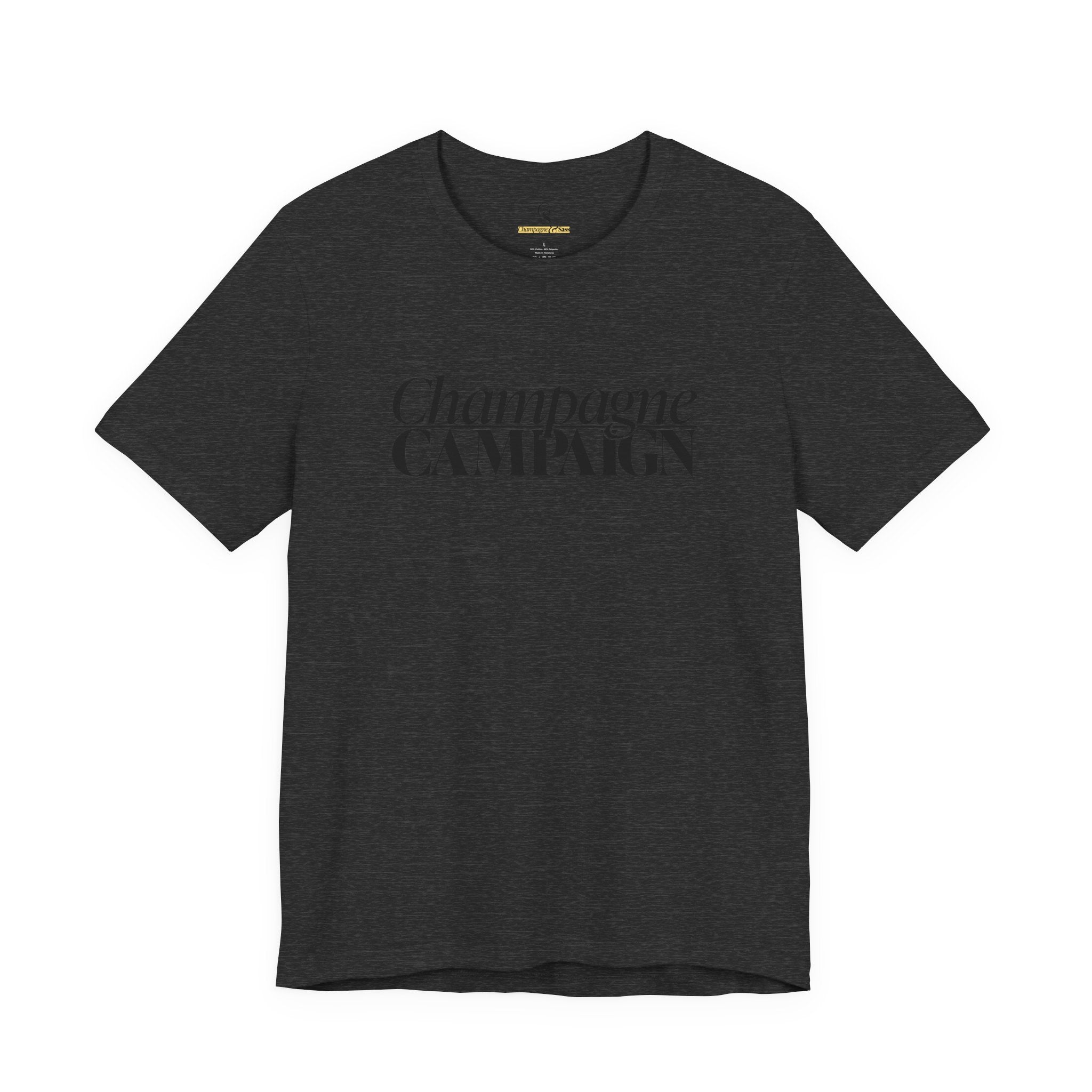 Champagne Campaign Short Sleeve Tee