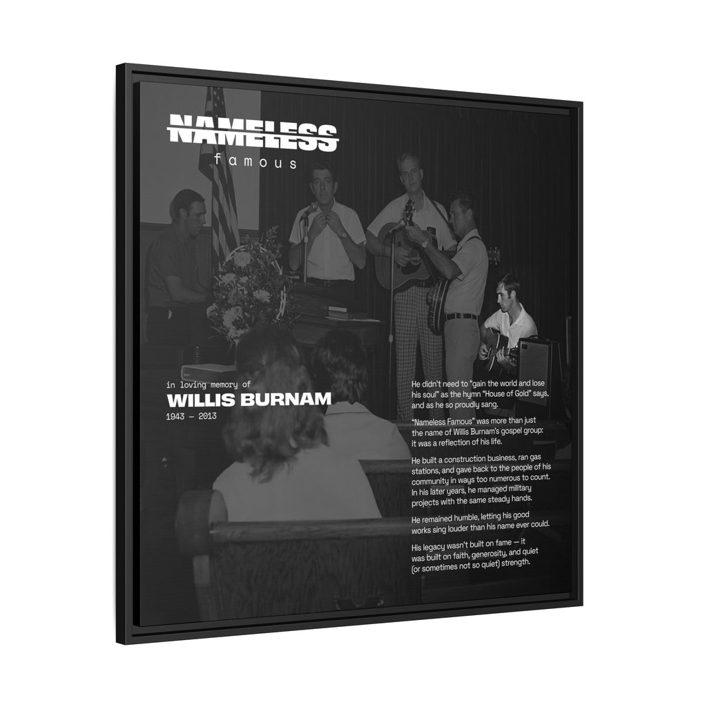 Nameless Famous Story | Vintage Band Poster