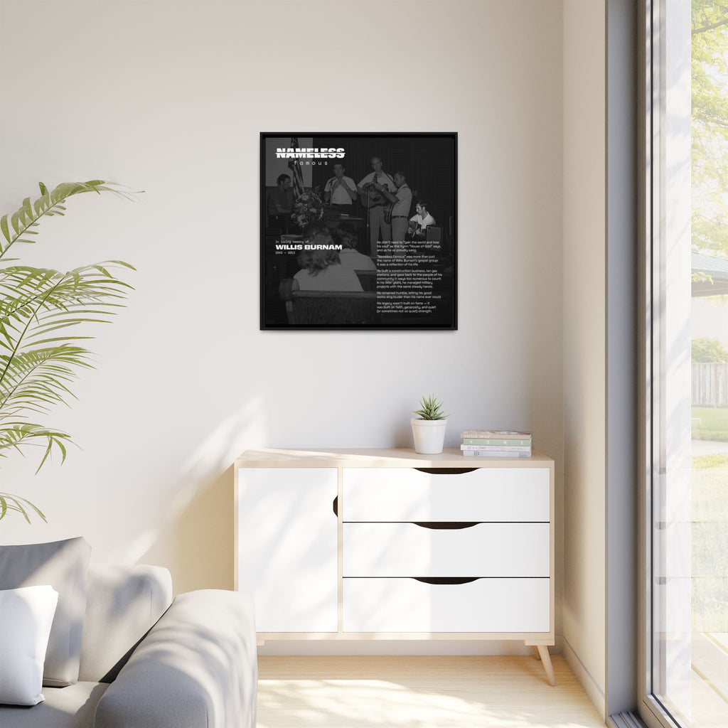 Nameless Famous Story | Vintage Band Poster