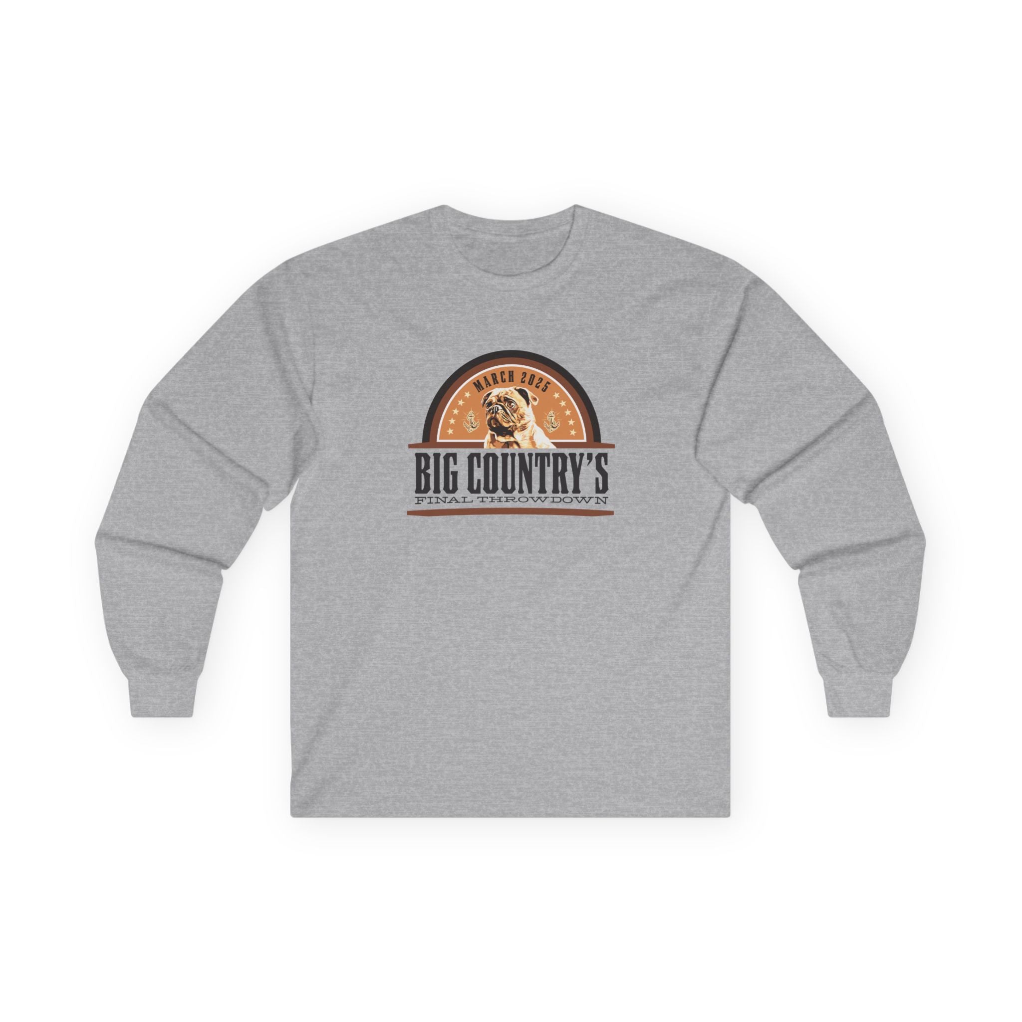 Long Sleeve Tee (Vintage Rustic Style) | Big Country's Final Throwdown