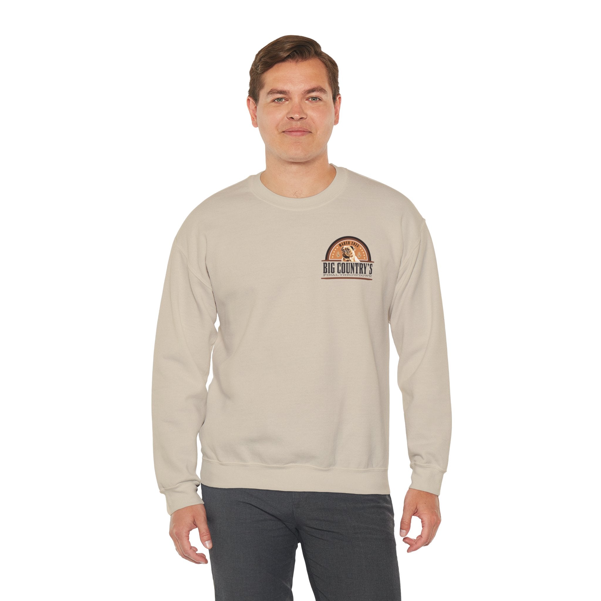 Crew Neck Hoodie: Big Country's Final Throwdown (FAST PRODUCTION)