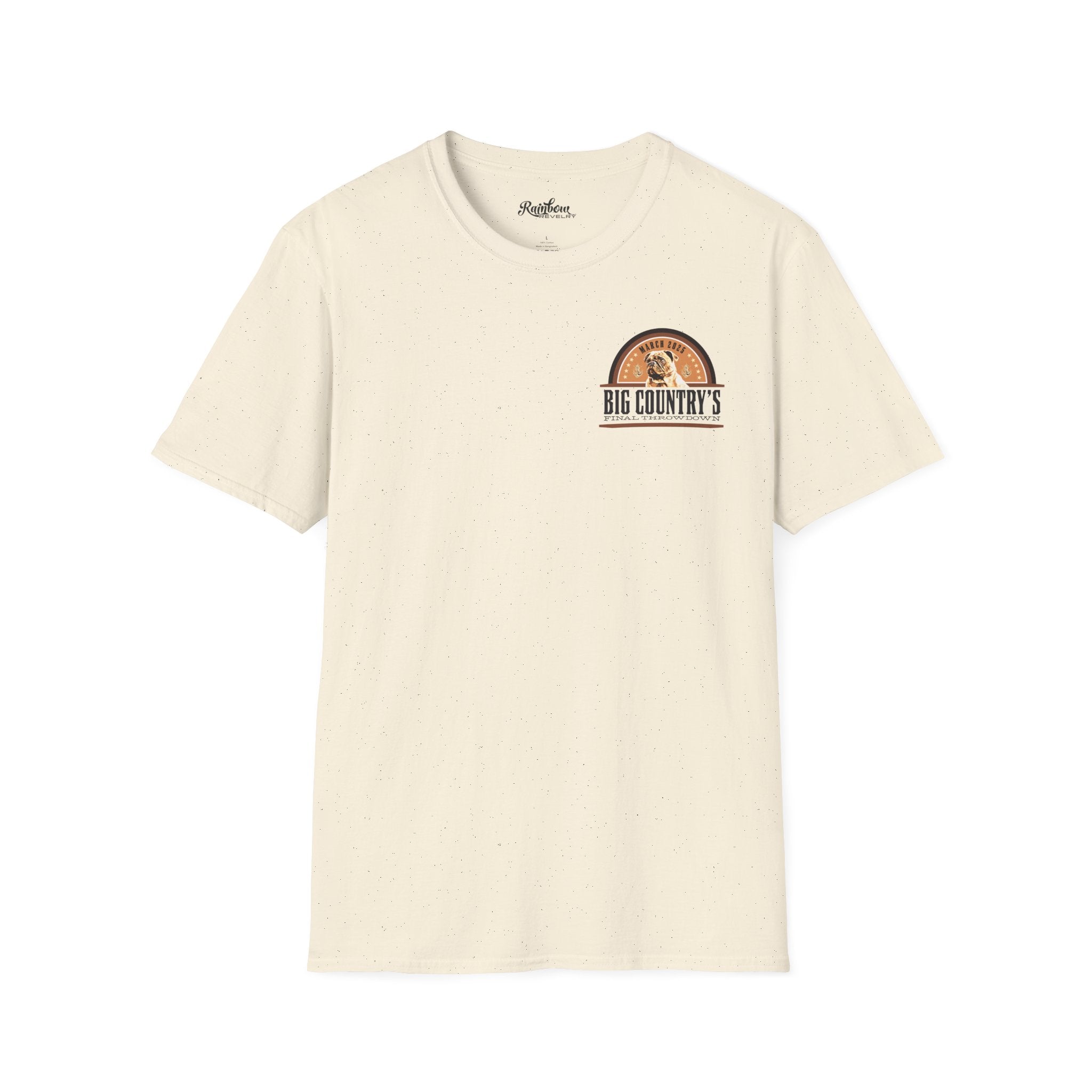 Short Sleeve T-Shirt: Big Country's Last Throwdown