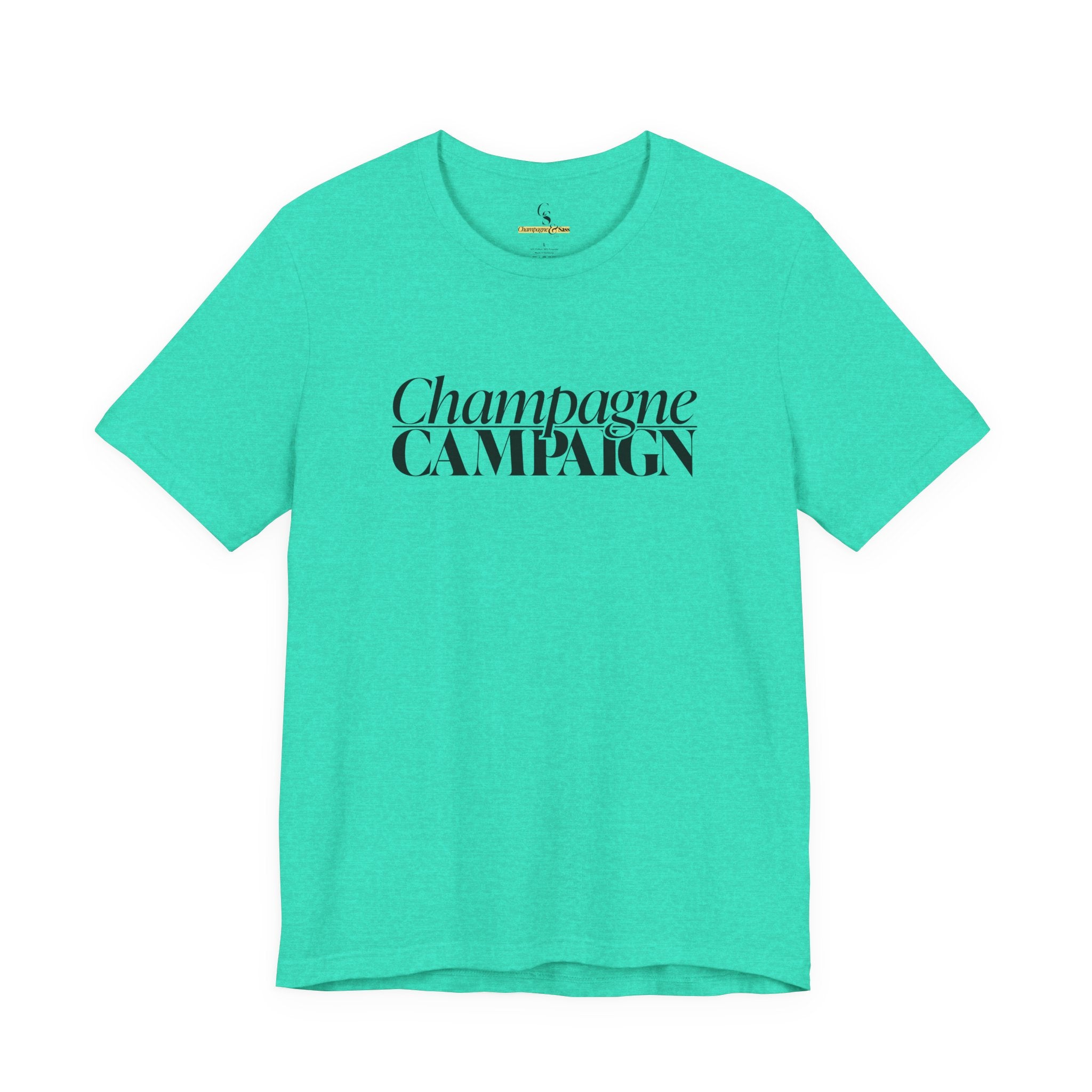 Champagne Campaign Short Sleeve Tee