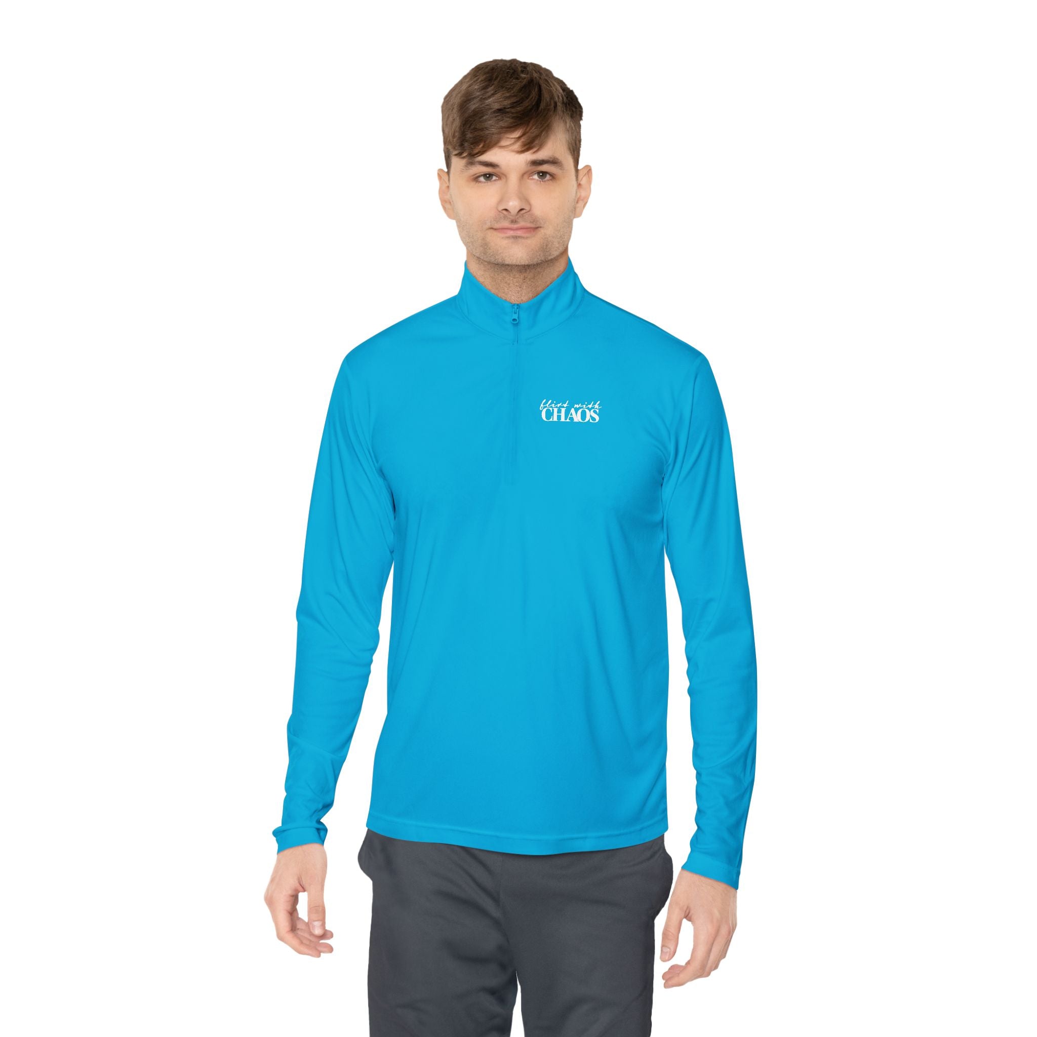 Flirt with Chaos Quarter-Zip Pullover
