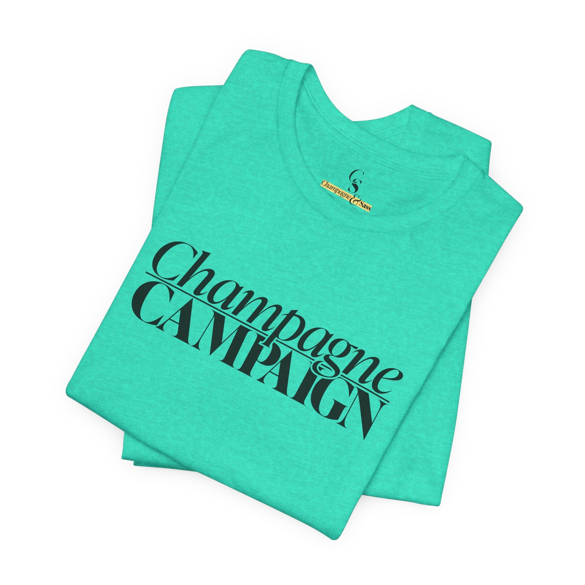 Champagne Campaign Short Sleeve Tee