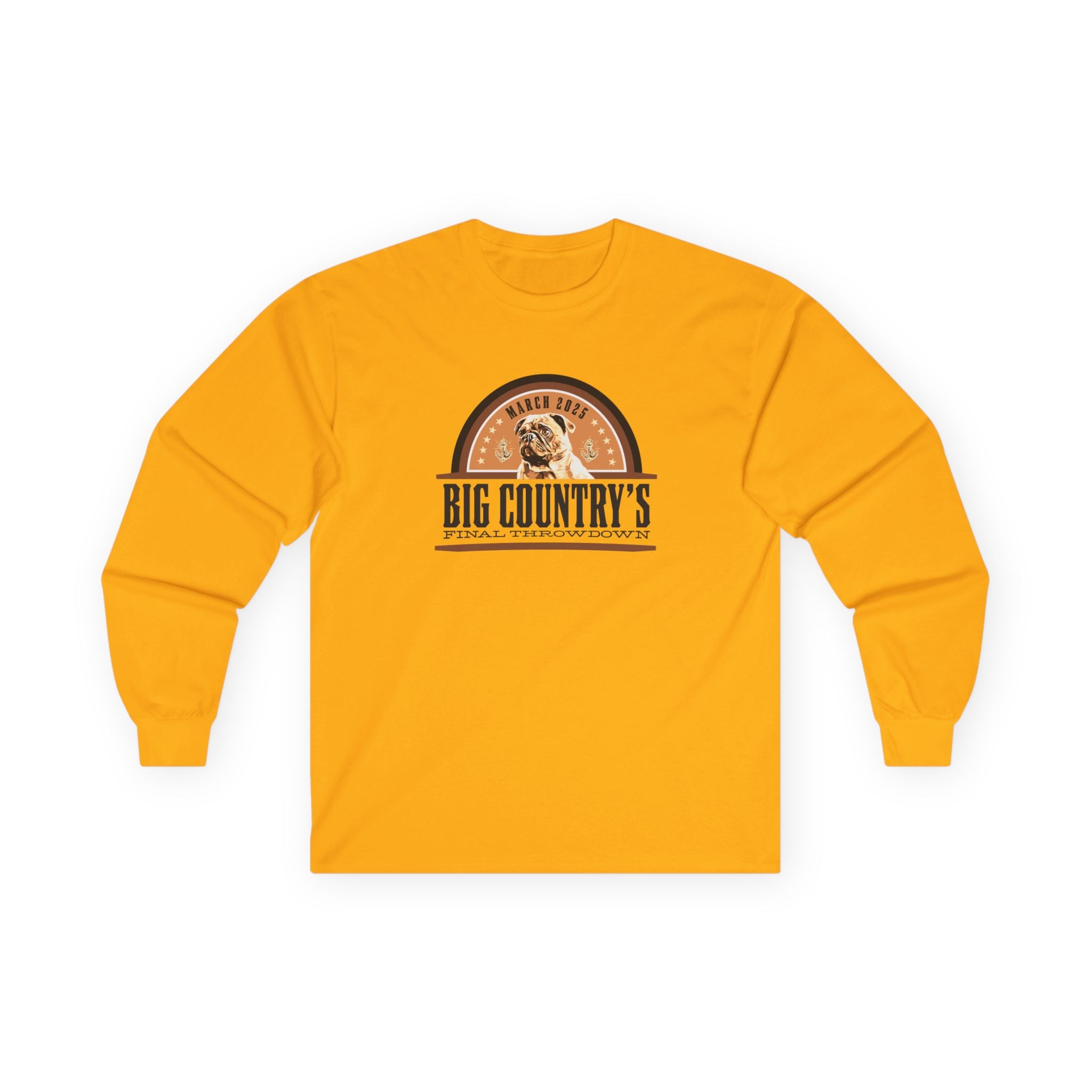 Long Sleeve Tee (Vintage Rustic Style) | Big Country's Final Throwdown