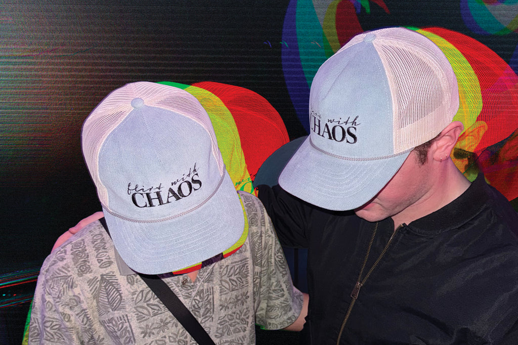 [Pre-Order] "flirt with chaos" Corduory Trucker Salty Southerner